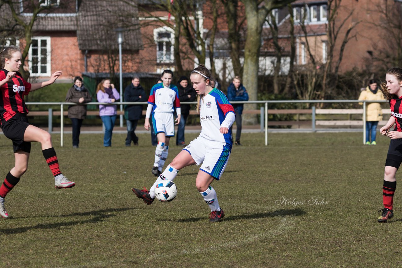 Bild 216 - wBJ SG Weststeinburg/Beidenfleth - SV Henstedt Ulzburg : Ergebnis: 0:4